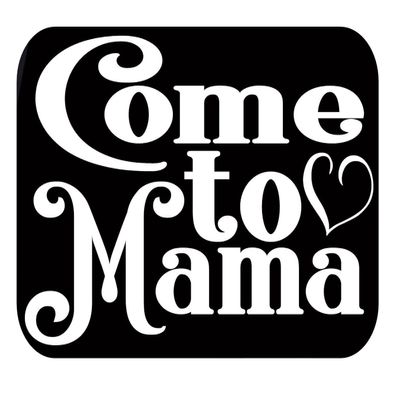 Come to Mama TP008 Vinyl 6" Decal Sticker Pregnant Baby on Board mom Motherhood