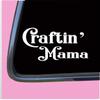 Craftin Mama TP013 vinyl 8" Decal Sticker pregnant baby on board mom motherhood view 2