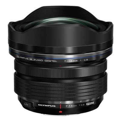 Olympus M.Zuiko Digital ED 7-14mm f/2.8 PRO Lens for Micro Four Thirds Cameras (Renewed)
