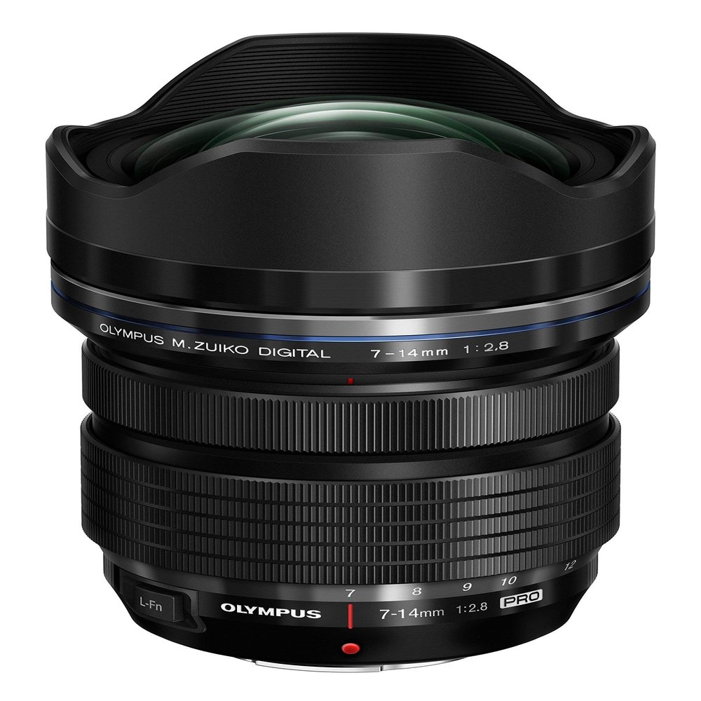 Olympus M.Zuiko Digital ED 7-14mm f/2.8 PRO Lens for Micro Four Thirds Cameras (Renewed)