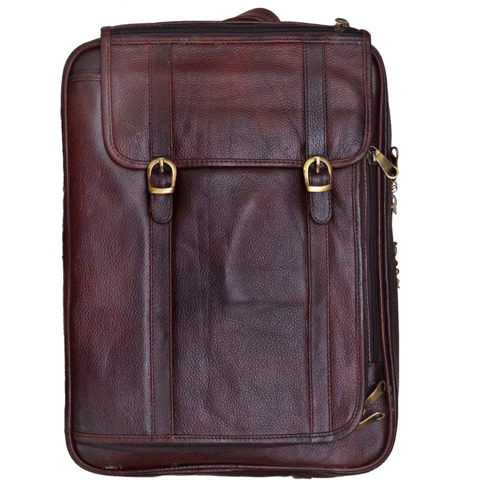 HC Covers Laptop Bag 17" Laptop and Tablet Bag Case Professional Briefcase Business Bag for Men Also Used in 4 Ways - Black Color