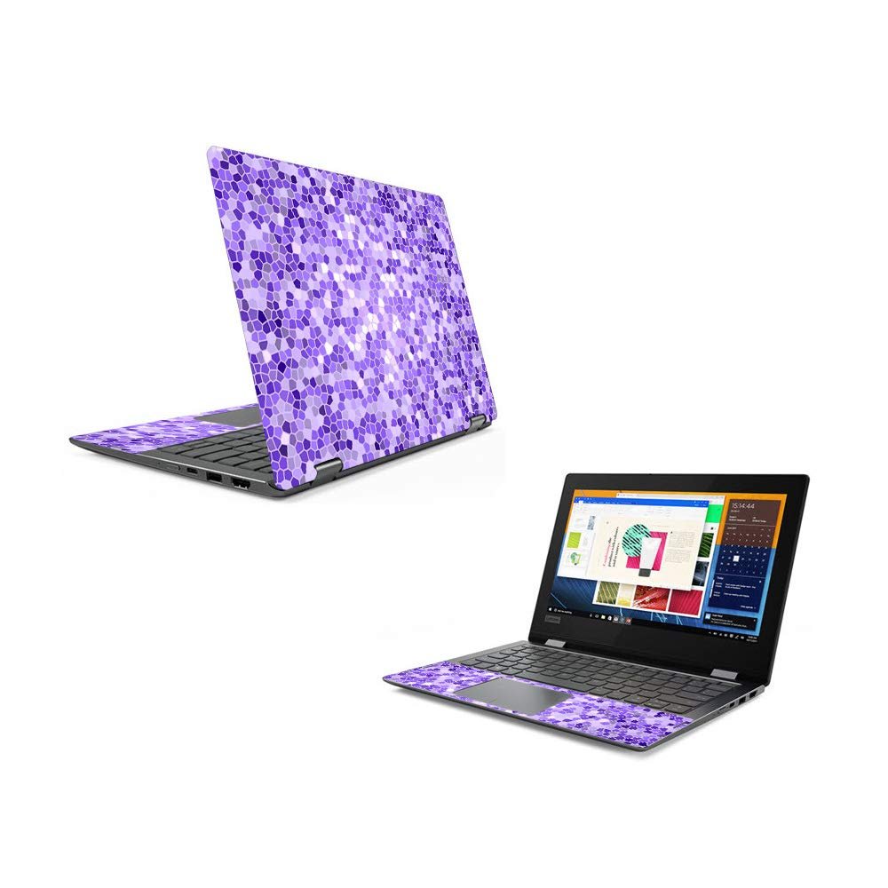 MightySkins Skin Compatible with Lenovo Flex 6 11" (2018) - Stained Glass | Protective, Durable, and Unique Vinyl Decal wrap Cover | Easy to Apply, Remove, and Change Styles | Made in The USA