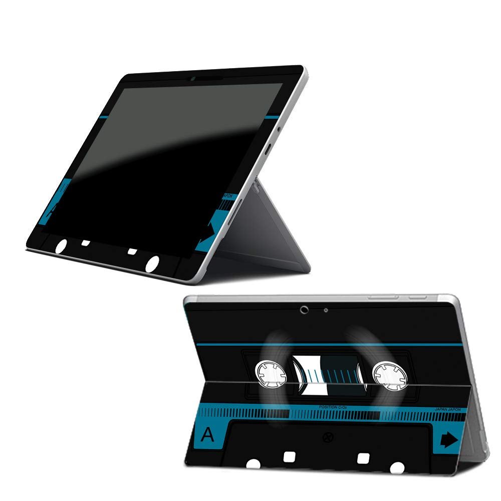 MightySkins Skin Compatible with Microsoft Surface Go - Cassette Tape | Protective, Durable, and Unique Vinyl Decal wrap Cover | Easy to Apply, Remove, and Change Styles | Made in The USA