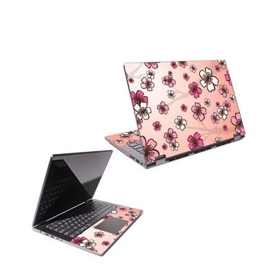 MightySkins Skin Compatible with Lenovo Flex 6 14" (2018) - Cherry Blossom | Protective, Durable, and Unique Vinyl Decal wrap Cover | Easy to Apply, Remove, and Change Styles | Made in The USA
