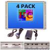 4 Pack, 19 Inch Arcade Game LED Monitor, Jamma Monitor MAME and Cocktail Game cabinets view 1
