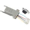 Black box Corporation 8-Wire Modular Adapter KIT DB9FEMALE to RJ45 Female view 1