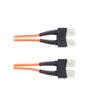 OM1 MM FO PC OFNR PVC, SC-SC, OR, 20M view 1