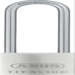 ABUS Security Center Titalium-VHS Vers. SCHL. SB-Packed High Shackle 30 mm 64TI/30HB60 B/DFNLI