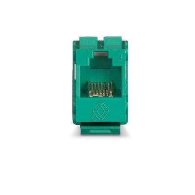 Black Box CAT6 Keystone Jack UNSHLD 110 PNCH GN