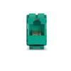 Black Box CAT6 Keystone Jack UNSHLD 110 PNCH GN view 1