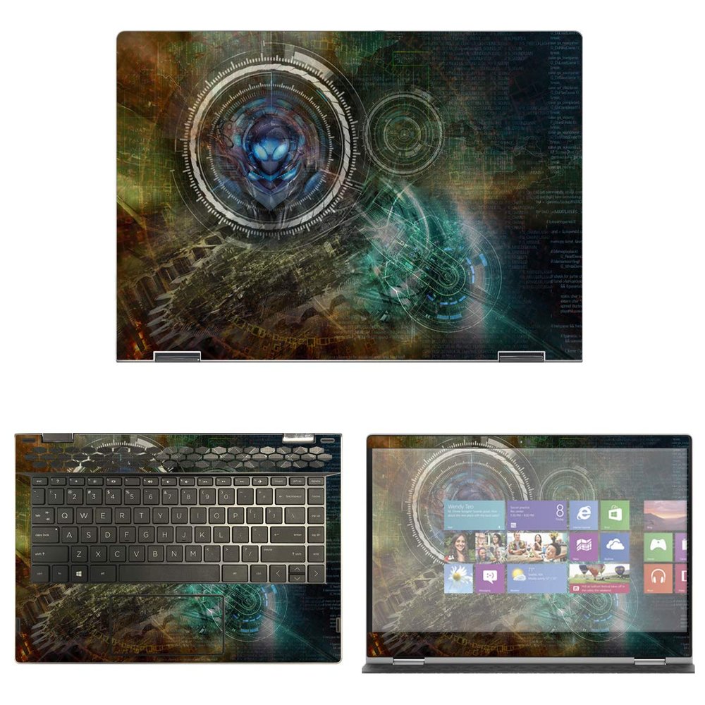 Decalrus - Protective Decal Abstract Skin Sticker for HP Pavilion 14M-CD0001DX (14" Screen) case Cover wrap HPpavillion14m_CD0001dx-126