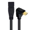 Duttek 90 Degree Mini DisplayPort Extension Cable 1ft/30cm, UP Angled Mini Displayport Male to Female Cable for iMac & LED Cinema Display view 4