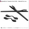 BLAZERBUCK Replacement Sock Kits Earsocks & Nosepieces for Oakley Radar EV Series Sunglasses - Black + Black view 4