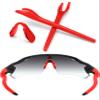 ToughAsNails Red Replacement Ear Socks and Nose Pads for Oakley Radar EV Path OO9208/OO9275/Radar EV Pitch OO9211 view 1