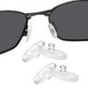 BLAZERBUCK Clear Replacement Nose Piece Pads for Oakley Plaintiff OO4057 | Plaintiff Squared OO4063 Sunglass - 2 Pairs view 1