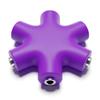 ExcelValley - Mono Patch Cable Splitter - TS 3.5mm 1/8" - Modular Synth Eurorack [Purple] view 3