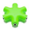 ExcelValley - Mono Patch Cable Splitter - TS 3.5mm 1/8" - Modular Synth Eurorack [Green] view 3