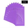 16x20 Mat for 20x24 Frame - Precut Mat Board Acid-Free Show Kit with Backing Board, and Clear Bags Purple 16x20 Photo Matte Made to Fit a 20x24 Picture Frame Matboard for Framing, Pack of 10 Mats view 2