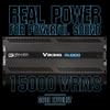Banda Audioparts Viking 15000 Car Audio Amplifier Mono Block 1 Channel 15000W RMS 1 Ohm Stable High Power Aluminum Chassis Subwoofer Woofer Car Audio Amp view 3