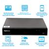 AmSecu Network Video Recorder 1080P UltraHD 4K NVR Kit, (1) 16CH POE NVR & (12) UltraHD 4K 8MP 3.6mm Lens POE Bullet Cameras, Included 4TB Hard Drive, Day and Night Vision IR IP66 Weatherproof H.265 view 2