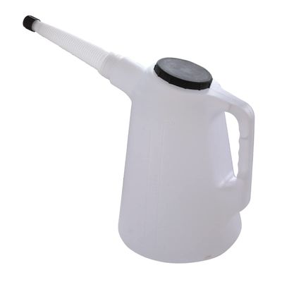 K Tool International Plastic Measure Flex Spout with Dust Cap 6 Quart