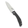 Spyderco Kapara Specialty Folding Pocket Knife with 3.58" CPM S30V Premium Stainless Steel Blade and Black Carbon Fiber Handle - PlainEdge - Everyday Carry - C241CFP view 1