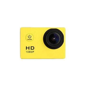 1080P Full HD Waterproof Sports DV Camera Action Camcorder Car Cam (Yellow)