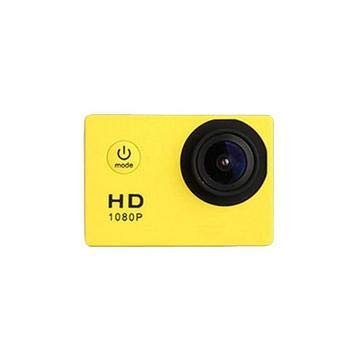 1080P Full HD Waterproof Sports DV Camera Action Camcorder Car Cam (Yellow)