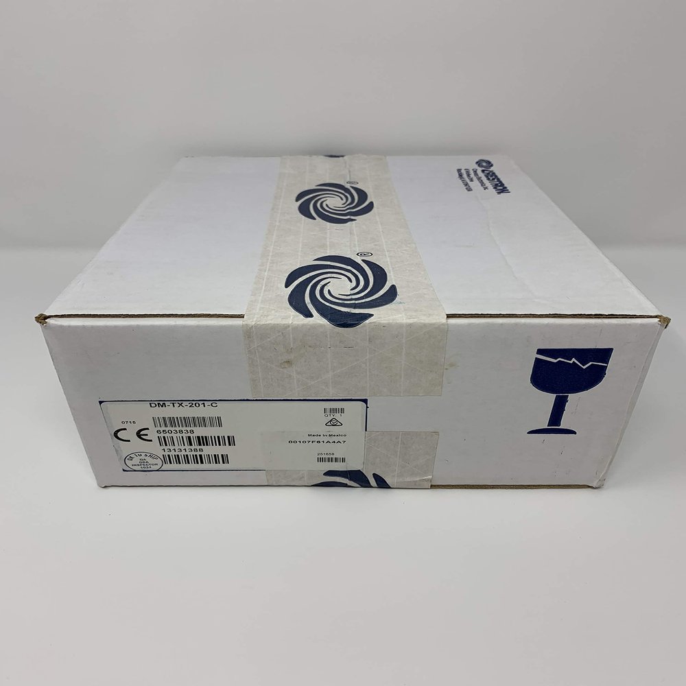 CRESTRON DM-TX-201-C 10/100 MBPS ETHERNET, 2 Channel Stereo, 24 BIT, 48 KHZ, 8G+, Digital Media, HDMI, Transmitter
