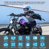 FreedConn Motorcycle Bluetooth Headset, TCOM VB 2-Way 800M Helmet Communication Systems,Motorbike Bluetooth Intercom, intercomunicador para motos/FM/BT5.0/Siri/2 in 1 Mic for full/3/4 Helmet(2Pack) view 2