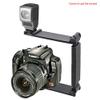 Compatible with Canon EOS M5 Flash Bracket (PivPo Pivoting Positioning) 180 Degrees (Canon Shoe) view 3