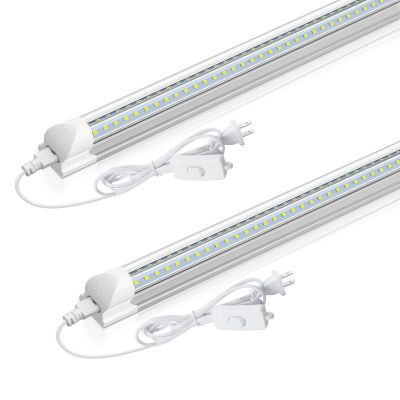 CNSUNWAY 2FT LED Shop Light, 22W 3300LM 5000K, V-Shape T8 LED Lights