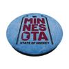 Minnesota State Of Hockey On Blue Ice view 2