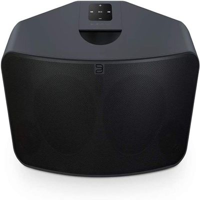 Bluesound Pulse 2i Wireless Multi-Room Smart Speaker with Bluetooth - Black - Compatible with Alexa and Siri