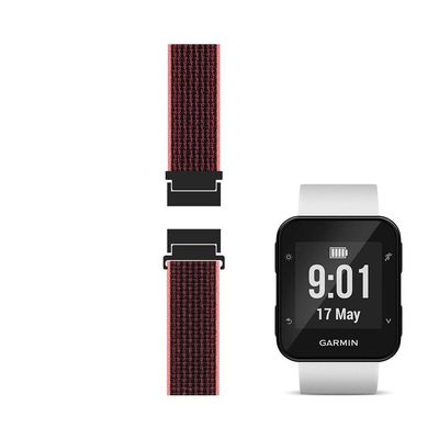 C2D JOY Compatible with Garmin Forerunner 35 Band Replacement Sport Mesh Strap watch band Nylon Weave Watchband - 21#,L/6.5-8.5 in.