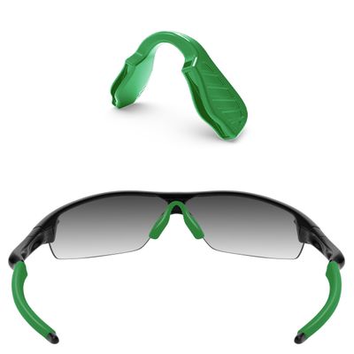 ToughAsNails Deep Green Regular Fit Replacement Nose Pads for Oakley Radar Path/RadarLock Path/Radar EV Path/Radar EV Path XS Sunglasses
