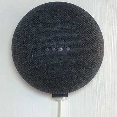3D Cabin Google Home Mini Hidden Wall Bracket : White Black