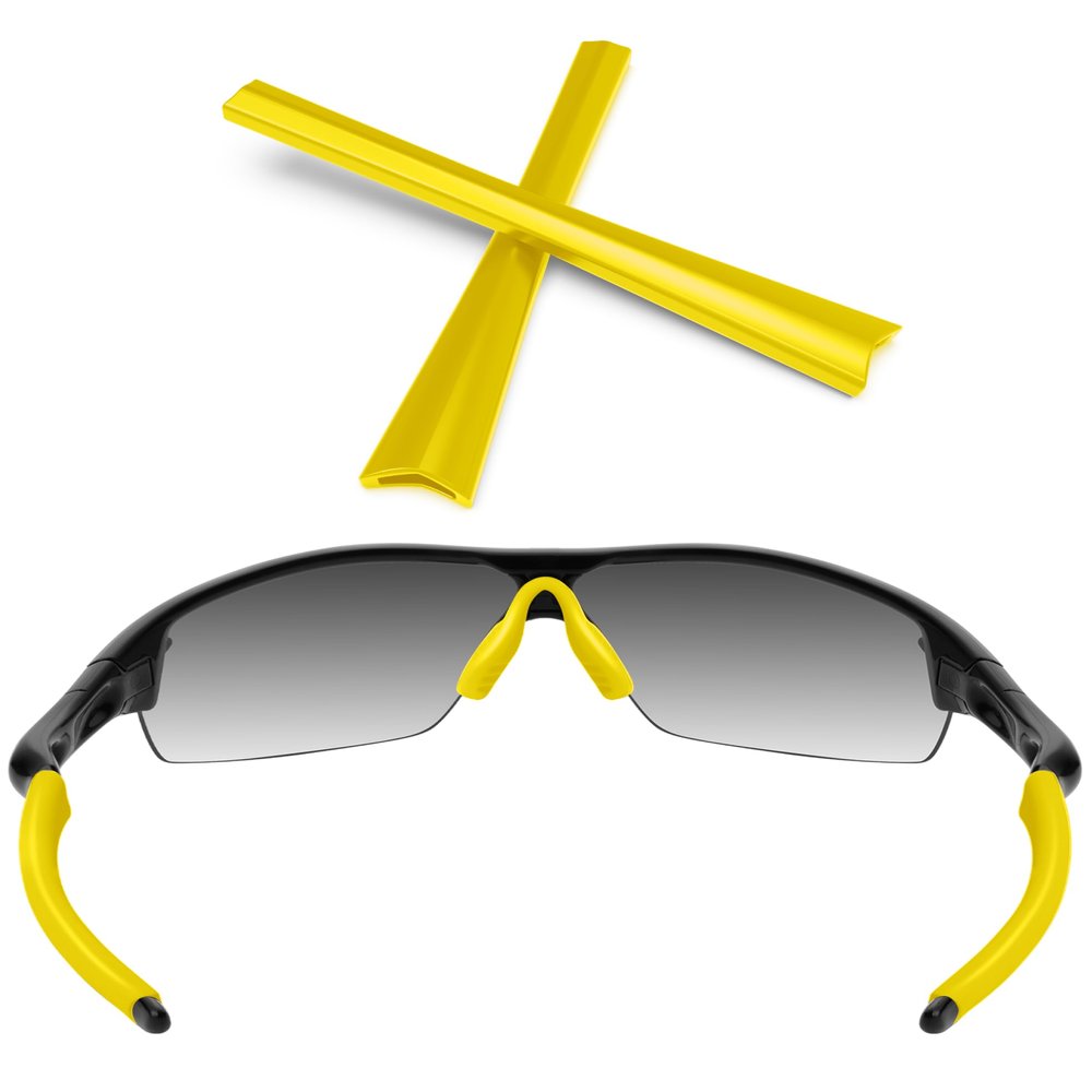 ToughAsNails Yellow Replacement Ear Socks for Oakley Radar Path/Radar Edge/Radar Range/Radar Pitch/Radar XL Sunglasses