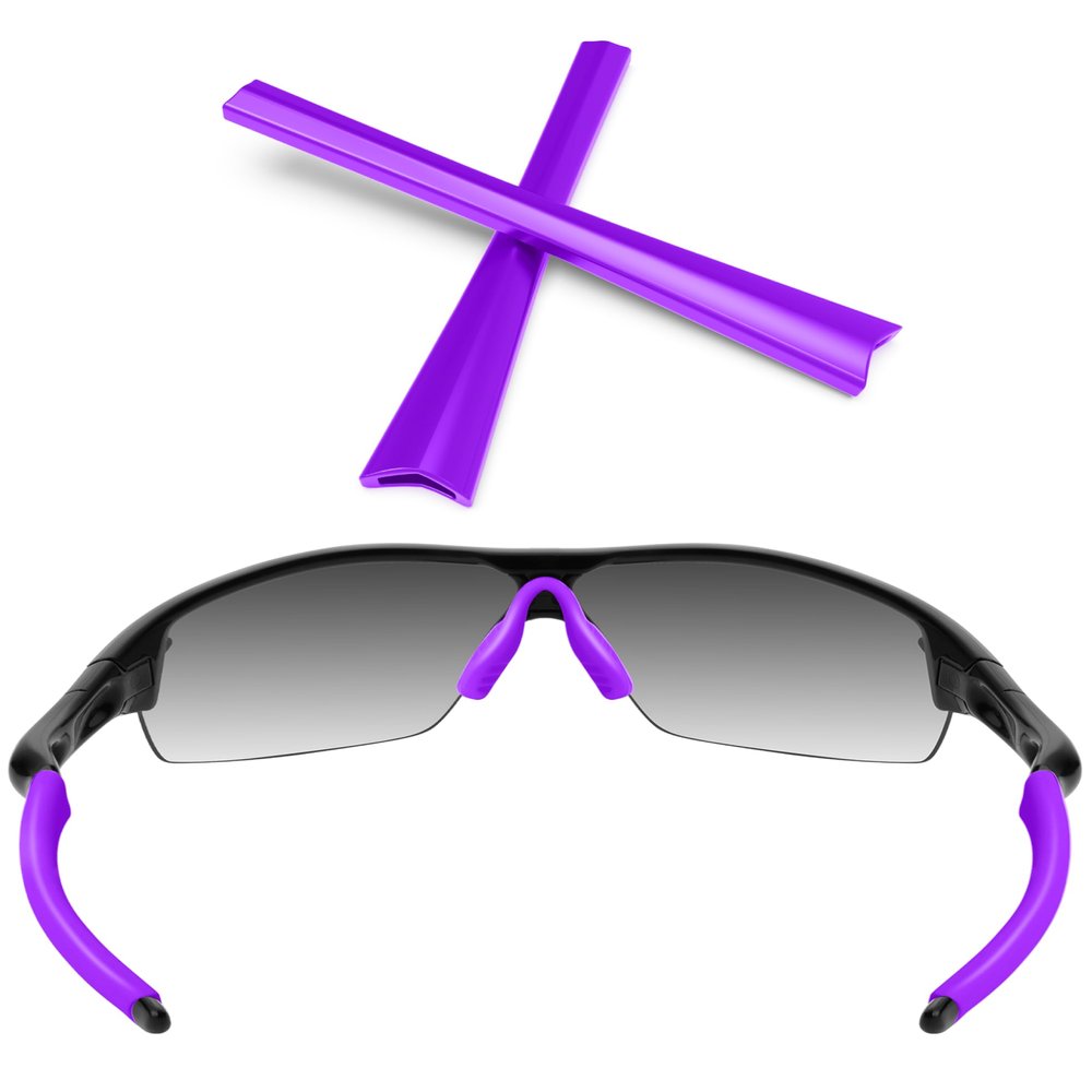 ToughAsNails Purple Replacement Ear Socks for Oakley Radar Path/Radar Edge/Radar Range/Radar Pitch/Radar XL Sunglasses