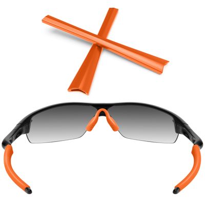 ToughAsNails Orange Replacement Ear Socks for Oakley Radar Path/Radar Edge/Radar Range/Radar Pitch/Radar XL Sunglasses