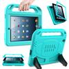 AVAWO Kids Case Built-in Screen Protector for iPad 2 3 4 Old Model- Shockproof Handle Stand Kids Friendly Compatible with iPad 2nd 3rd 4th Generation (Turquoise) view 1