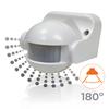 LED ATOMANT Surface Swivel Infrared Motion Detector, with Adjustable Light Sensor, 6 m Range, 180 Detection Angle, for LED view 2