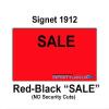 240,000 Signet 1912 Compatible Fluorescent Red General Purpose Labels view 2