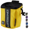 Legend XT520 Quick Release Pouch & Finger Tab Bag (Yellow) | Interior Divider for Better Organization & Storage of Release Aids | Attaches to Standard 2" Belt | Quick Drawstring Closure view 1