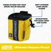 Legend XT520 Quick Release Pouch & Finger Tab Bag (Yellow) | Interior Divider for Better Organization & Storage of Release Aids | Attaches to Standard 2" Belt | Quick Drawstring Closure view 3