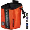 Legend XT520 Quick Release Pouch & Finger Tab Bag (Orange) | Interior Divider for Better Organization & Storage of Release Aids | Attaches to Standard 2" Belt | Quick Drawstring Closure view 1
