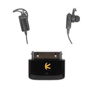 KOKKIA i10s_Plus_i10sTwin: i10s (Black) Tiny Bluetooth Transmitter Compatible with Apple iPod/iPhone/iPad + i10sTwin Tiny EDR (Enhanced Data Rate) Bluetooth Stereo Headset