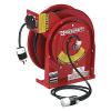 Retractable Cord Reel, 45 Ft., Red, 20A view 1