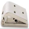 Scott Drake Bronco Removable Stainless Steel Door Hinge Kit, Compatible with 1966-1977 Ford Bronco, Model C6TZ-9722800-SK view 4