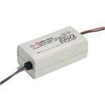 Mean Well APV-16-15 LED Power Supplies, Output: 15W 15V 1A Constant V, Input: 90~264VAC 127~370VDC.